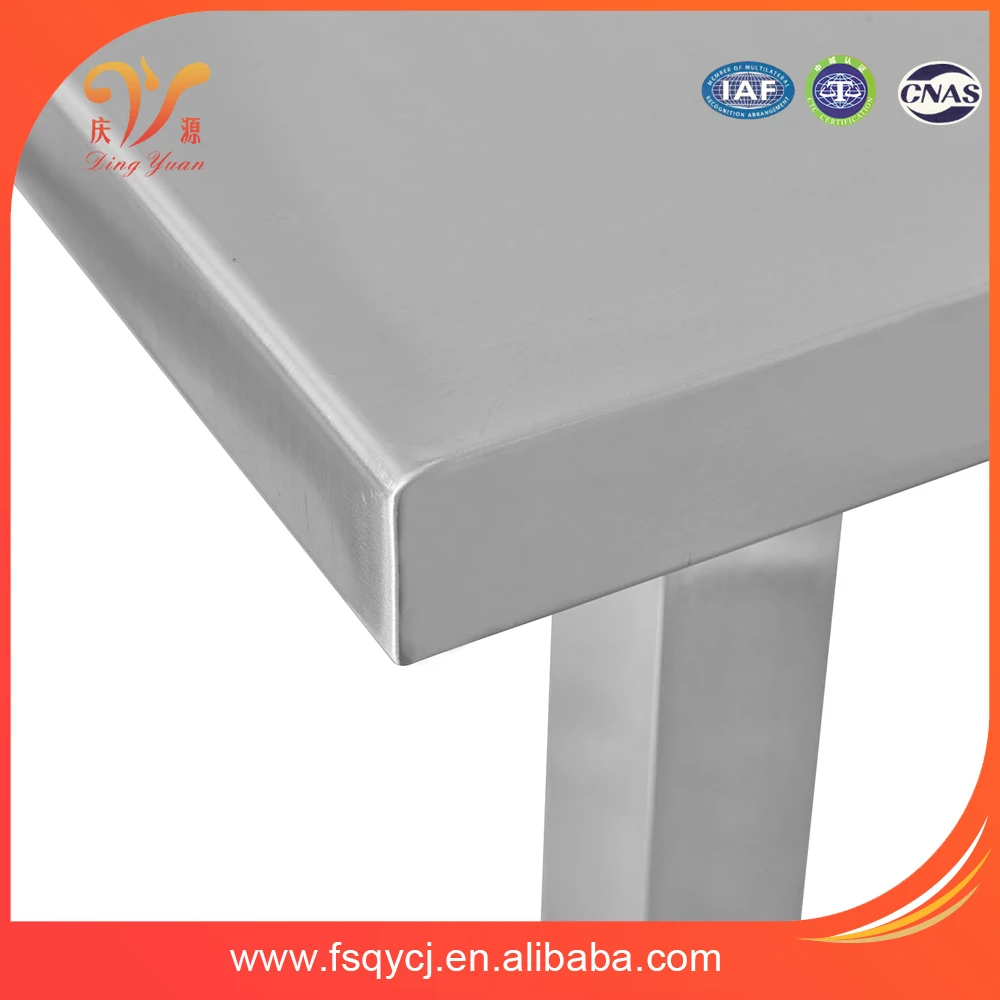 
Hot sell Stainless steel canteen table and chairs for school 