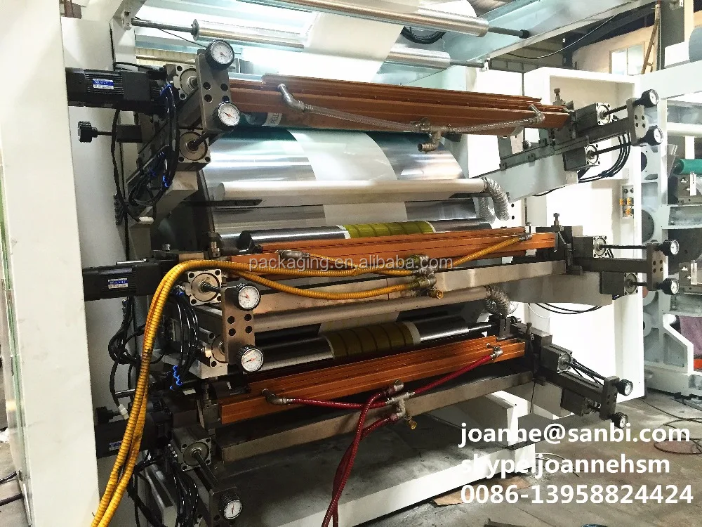 High speed CI Flexographic printing machine