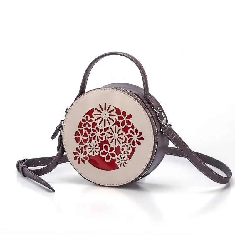 2021 Wholesale Hot Selling Popular Customized Logo  round  tote handbags latest handbags manufacturer for  woman