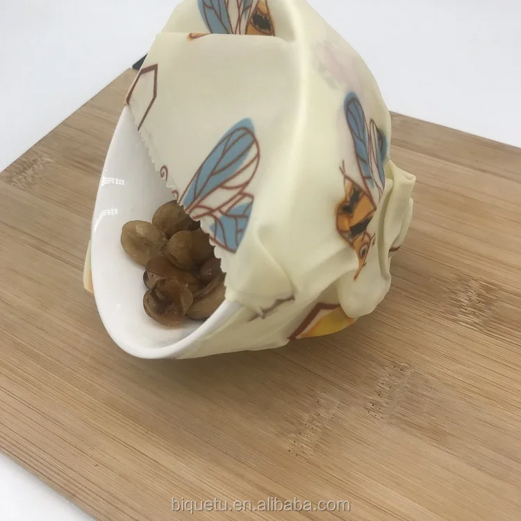 
Premium Biodegradable FREE LFGB& GOTS Proof Beeswax Food Wrapper 