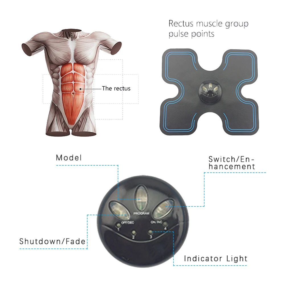 EMS Fitness Machines Wireless Training Suit Slimming Body Belt Price