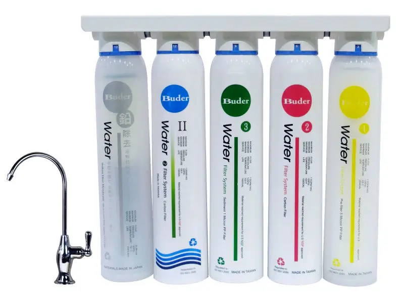  [Тайвань будер] бытовые фильтры для очистки воды предварительный фильтр 10 дюймов висит одноступенчатый с PP 5 микрон