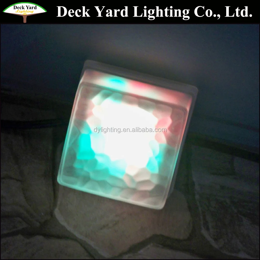 100*100mm Led Brick Floor Tile Light Outdoor Square Led Paver Lightings