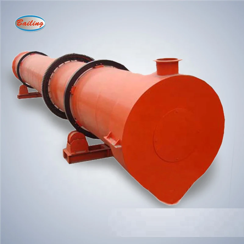 china bailing brand rotary cylinder dryer