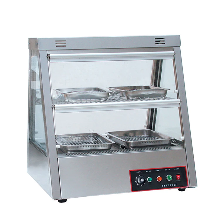 1.08/1.2m Commercial Hot Food Display Cabinet with Steam