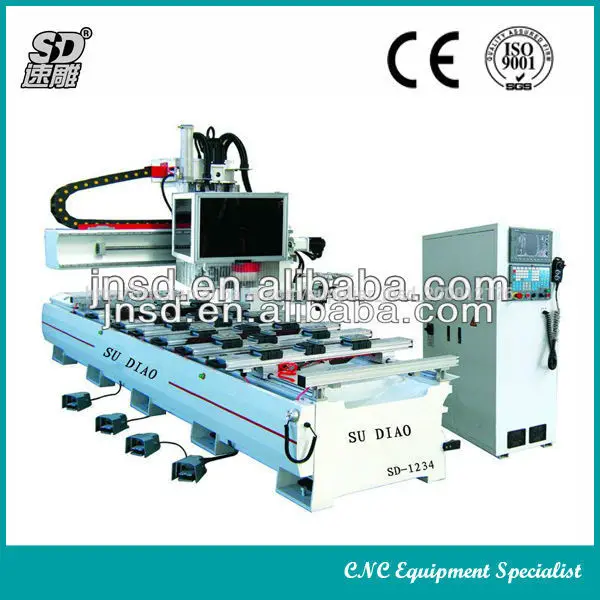 2014 цзинань увд sd1234 sudiao мобильного пучков блок всасывания деревообрабатывающие машины