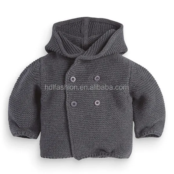 
Hooded cardigan sweater high quality importing baby clothes from china 