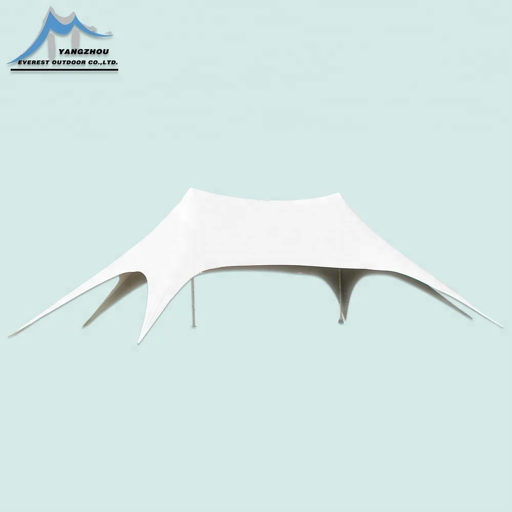 2014 Big Star Tent 5 + Person Tent Double Wedding Party Events Aluminum with Fantastic Quality Dia.19x760 White/red Everest 40m2