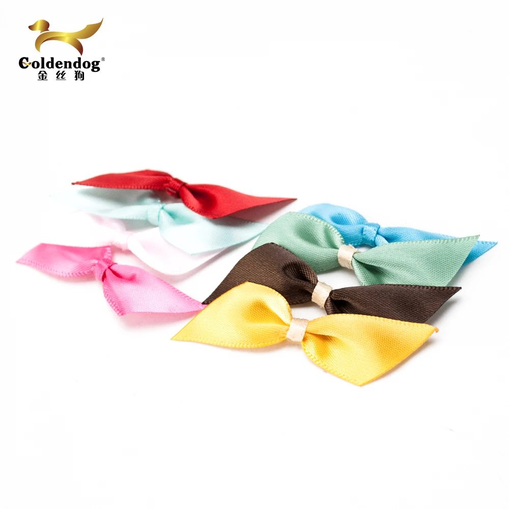 Custom high quality girls underwear sex satin ribbon bow for women
