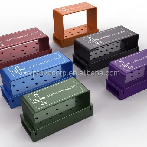 Autoclave Aluminum Alloy Dental Bur Block