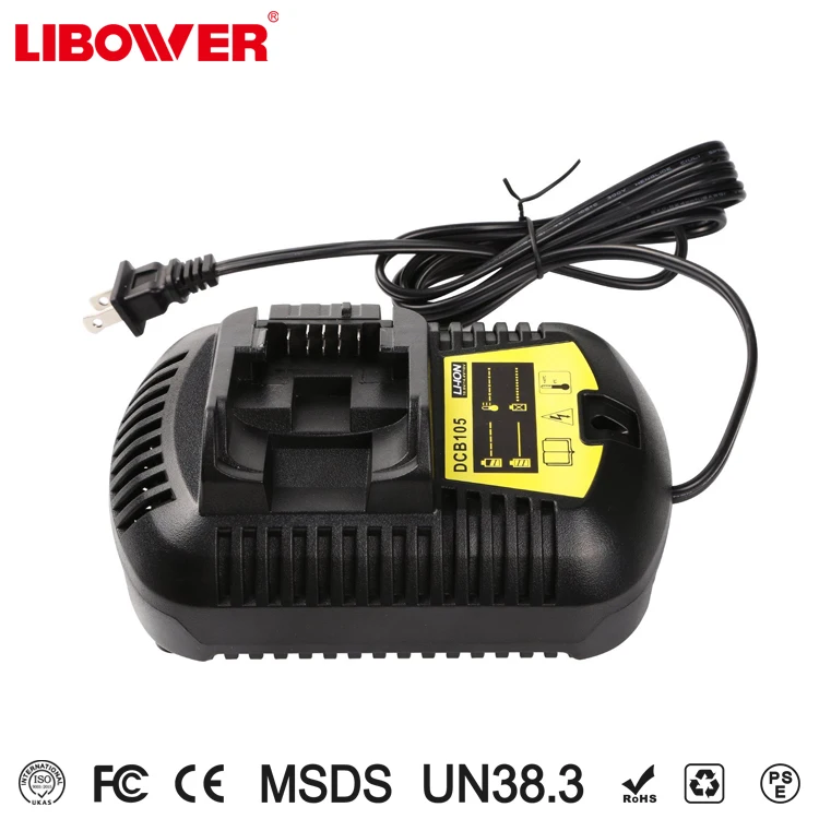 Universal Charger DCB105 for Dewalt electric drill Power Tool DCB105 DCB120 DCB203 DCB200 DCB201 Power tool cordless charging