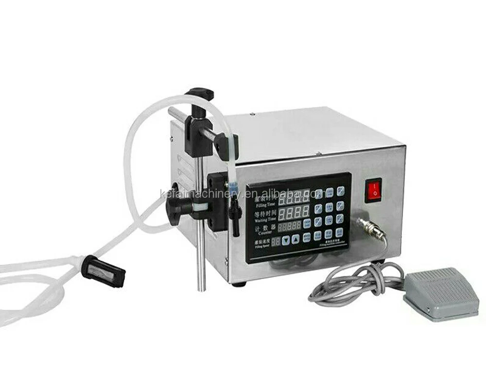 KEFAI Semi-automatic Mini Water Bottle Filling Machine Eye Drop Filling Machine Magnetic Pump