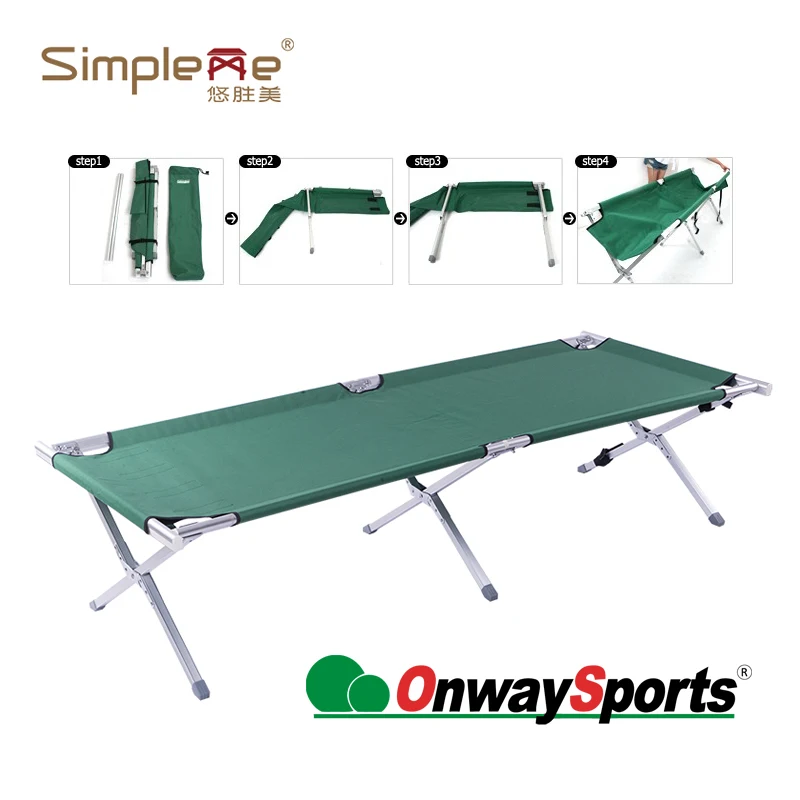 Onwaysports King size cheap price folding single cot bed OW-202
