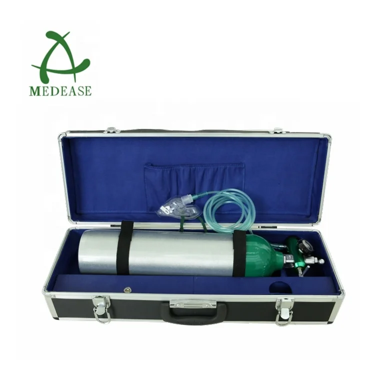 Высокопроизводительная портативная кислородная система (переноска) кислородный регулятор маска увлажнитель бутылка цилиндрическая тележка