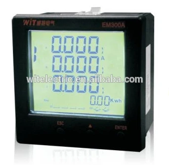 трехфазный измеритель мощности, ртс 485