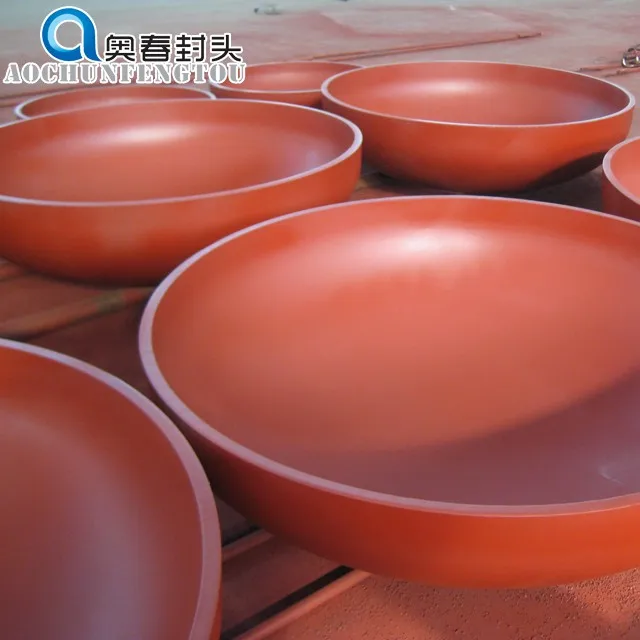 stainless and carbon steel  Elliptical dished head end for Pressure Vessel Tank