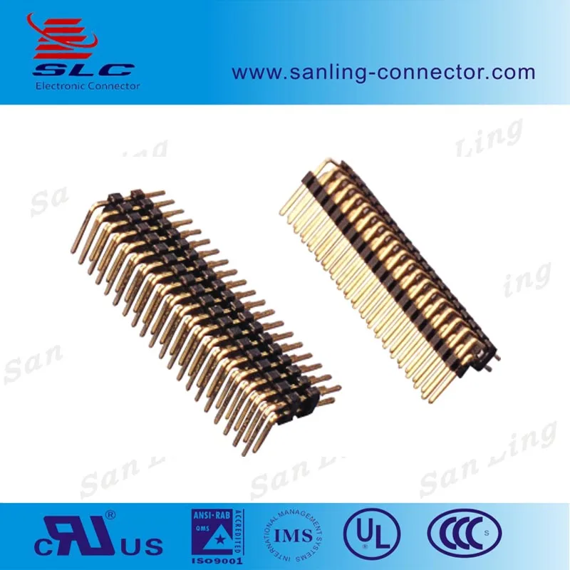 UL сертифицированный высокое качество однорядные/двухрядные прямо/SMT/90 градусов 1.0/1.27/2.54 мм Шаг контактный разъем