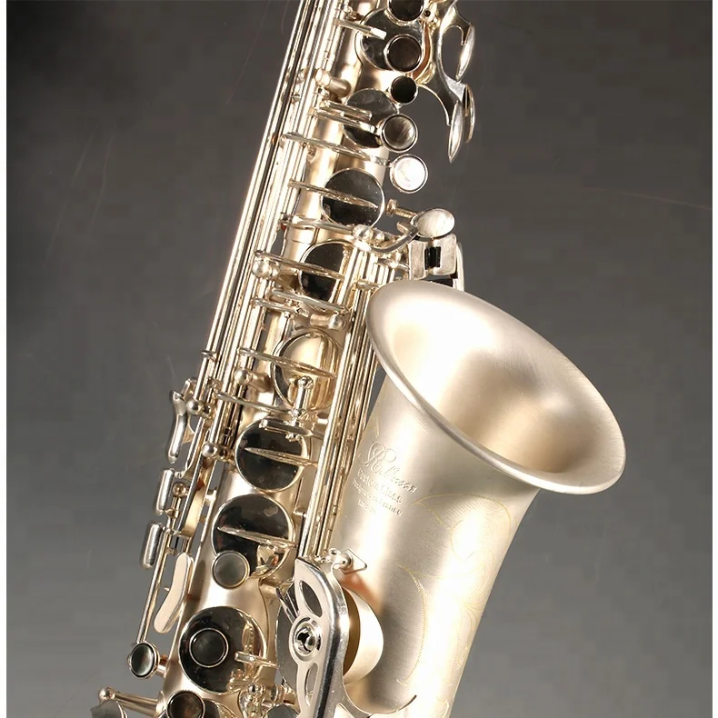 
Accept OEM Dasheng Music DSAS-711MS Matt Silver Alto Saxophone 
