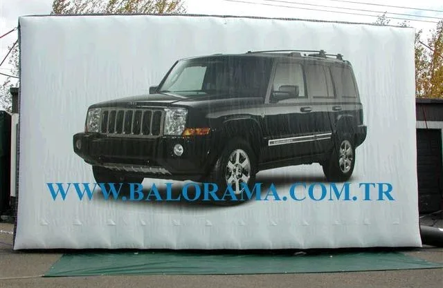 inflatable billboard, giant inflatable advertising sign, advertising balloon