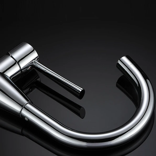 CUPC Lead Free Single Handle Hole Brass bar tap Bathroom faucet