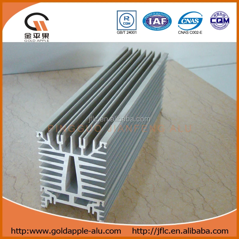 
High precision industrial round aluminum heat sink 