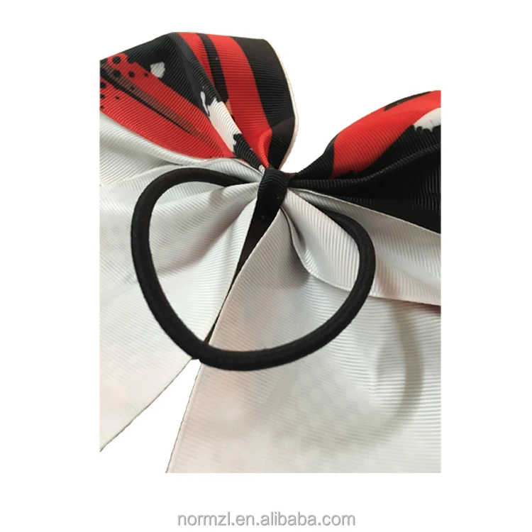 Kids Cheerleader Cheer Bows Fashion Top Quality Colorful Design OEM China Wholesale High Quality Solid Color Hair Band Cheer Bow