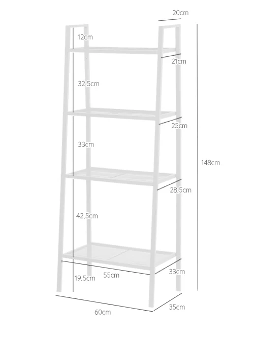excellent quality industrial decorative wall corner shelf unit