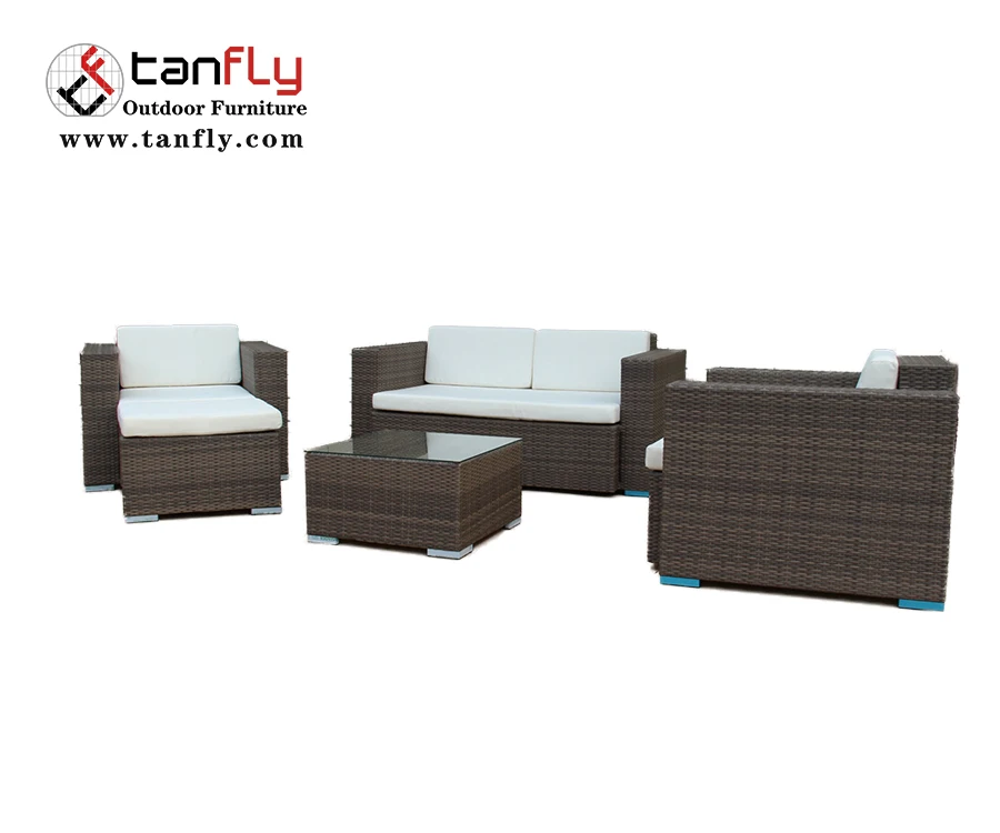 Modern style all hand made outdoor rattan furniture sofa set for garden or patio