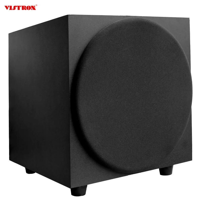 Wooden Cabinet Hi End Home Audio Super Bass 12 Inch Subwoofer Speaker Active Single 8 10  12 Indoor Home theater Loudspeaker