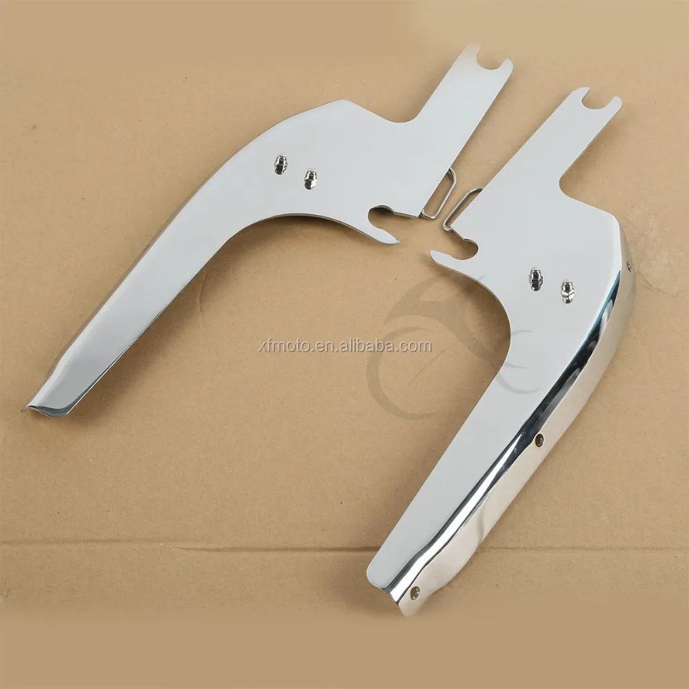 TCMT XF290687-Bracket Motorcycle New Windshield Windscreen Bracket Fit For Harley Touring Road King FLHR 94-18