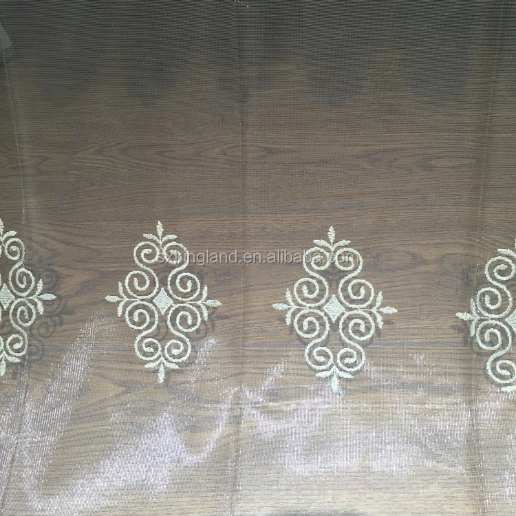 Luxury turkish embroidery curtains for the living room