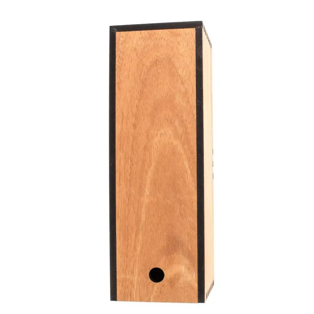 
Customize Size Plain Wooden Slide Box For Wine Bottle 