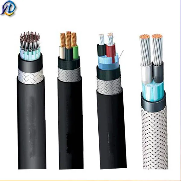 heat resistant oil proof flame retardant flexible armored tinned marine cable