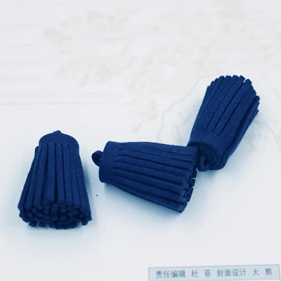 Wholesale More Colors 3CM Suede Tassel For Bag Accessories