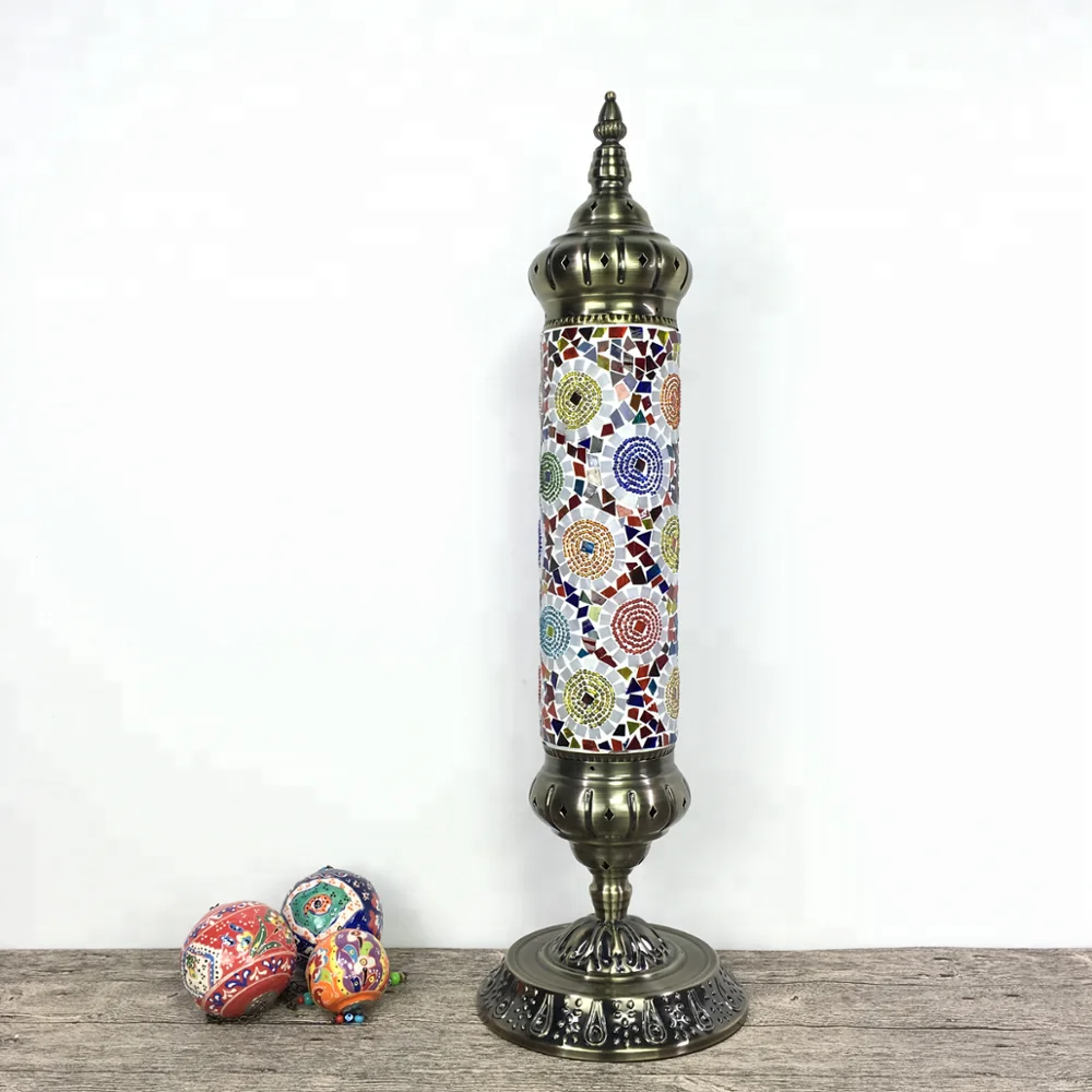 Настольные лампы в турецком стиле с мозаикой