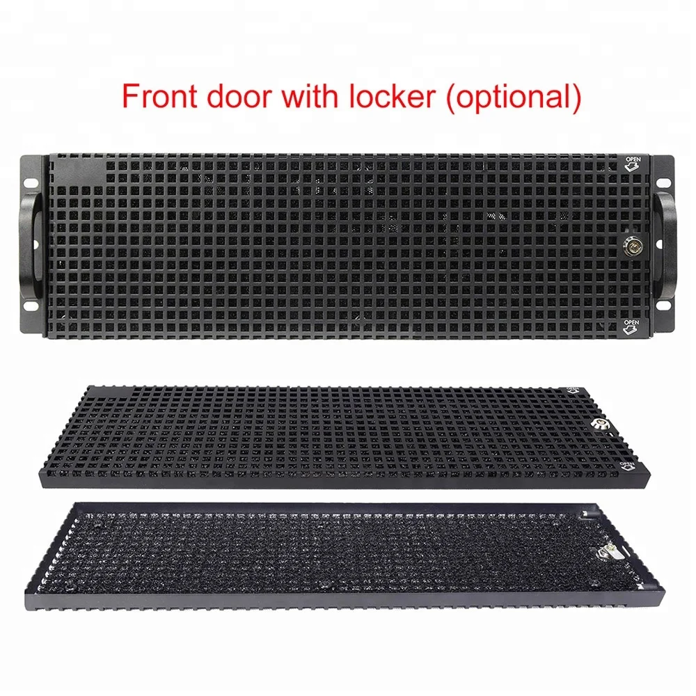 PC Computer Industrial Rack Mount Server Chassis Case 3U