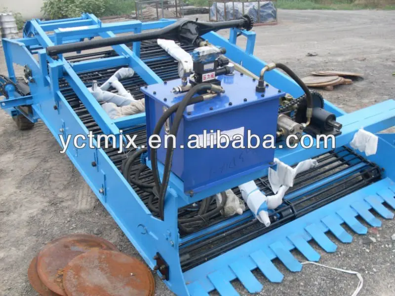 сопрягаемая сила: 70-120hp мини-трактор картофеля сладкий картофель чеснок лук арахиса комбайн 4u-3