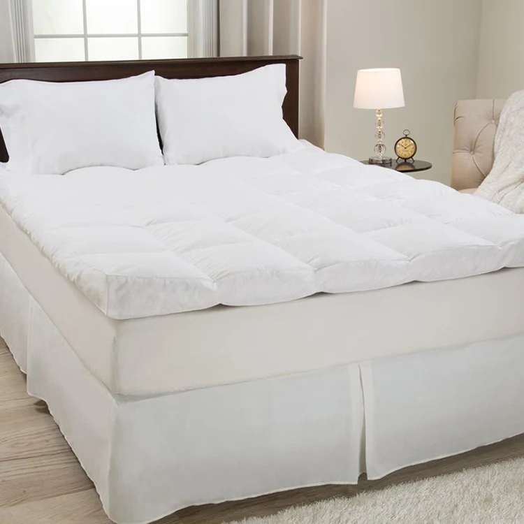 
Wholesale Sleep Well Organic High Density Quilted Bed Mattress Pad Protector Cover Mattress Cover 