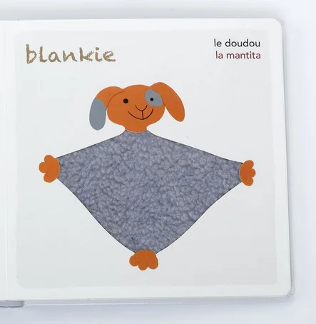 Customized Beautiful Touch and Feel Baby Reading Book Kids Toy Books