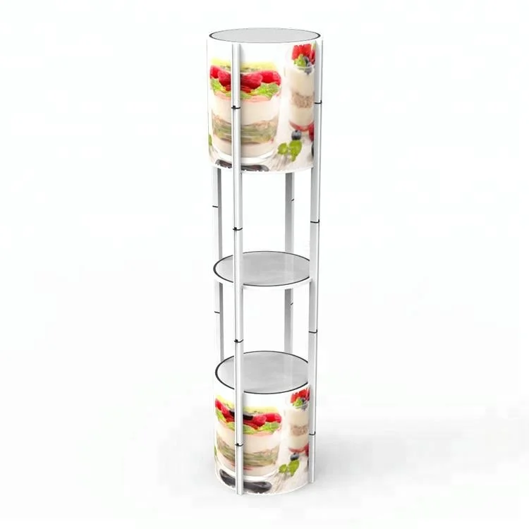 Акриловый плексиглас twister башня портативный дисплей