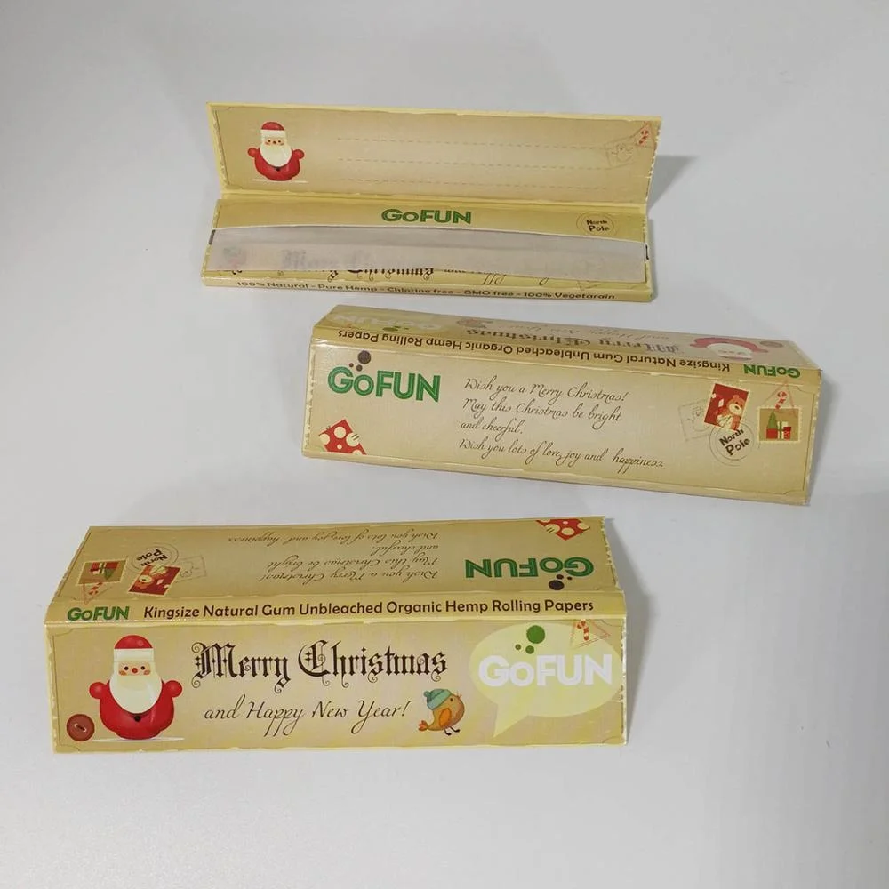 
Hemp rolling paper kingsize slim slow burn organic paper 