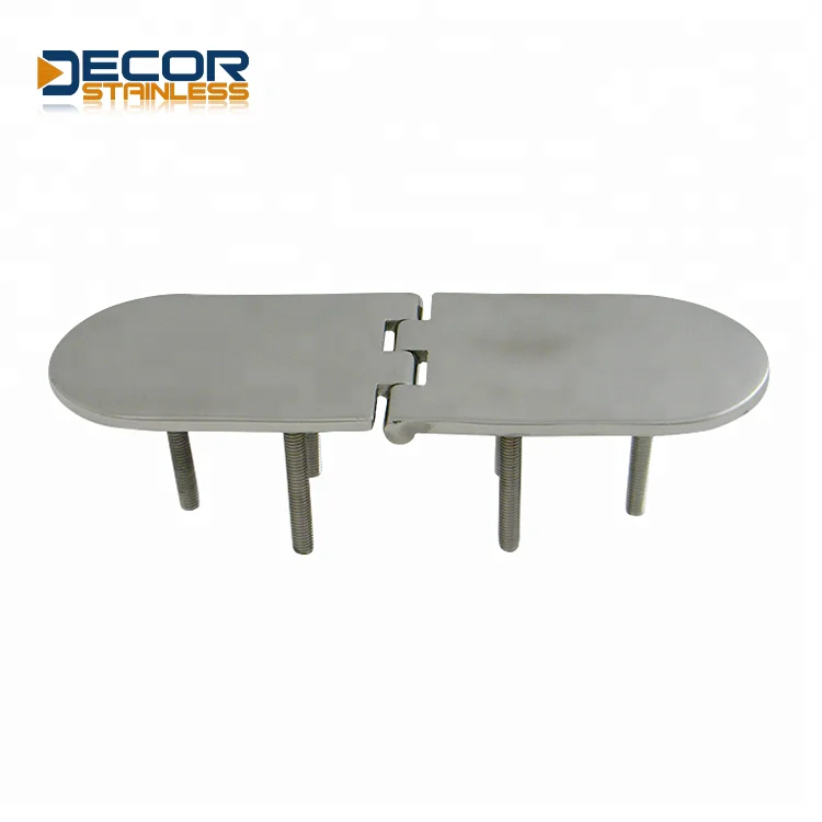 Durable 70*41mm Stainless Steel 316 Marine Grade Hardware Deck Boat Hinge