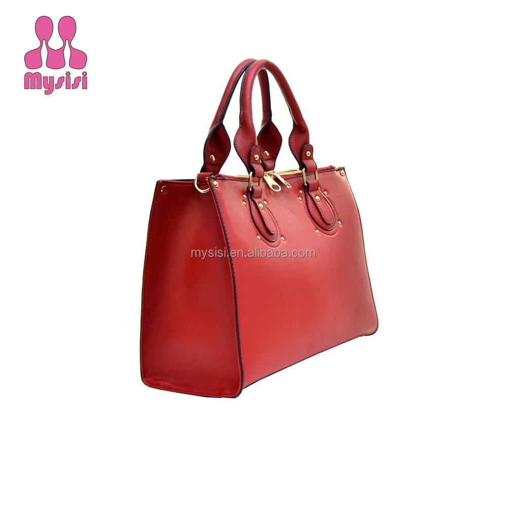 Fashion Designer Patent or PU Leather Women Handbag Purse
