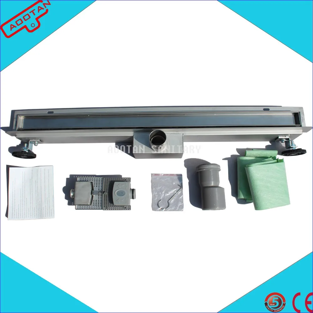 Model W2 304 stainless steel side length 300-1200mm with high quality outlet wall drain