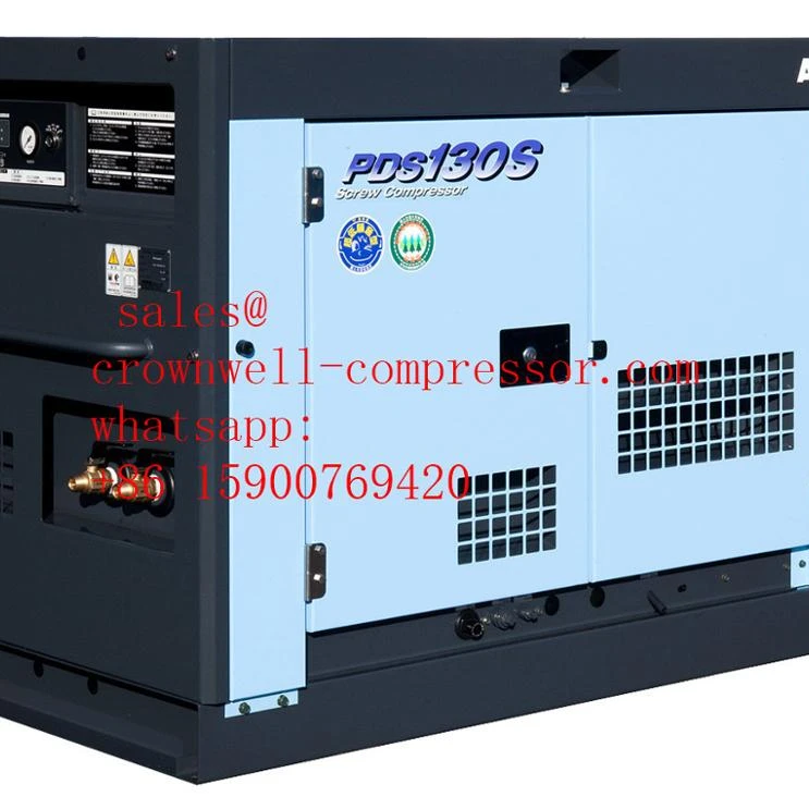 PDS130S PDSF100S PDS185S AIRMAN portable screw compressor ENGINE YANMAR