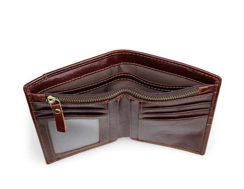 Dreamtop DTC125 top quality leather money clip RFID blocking wallet for men