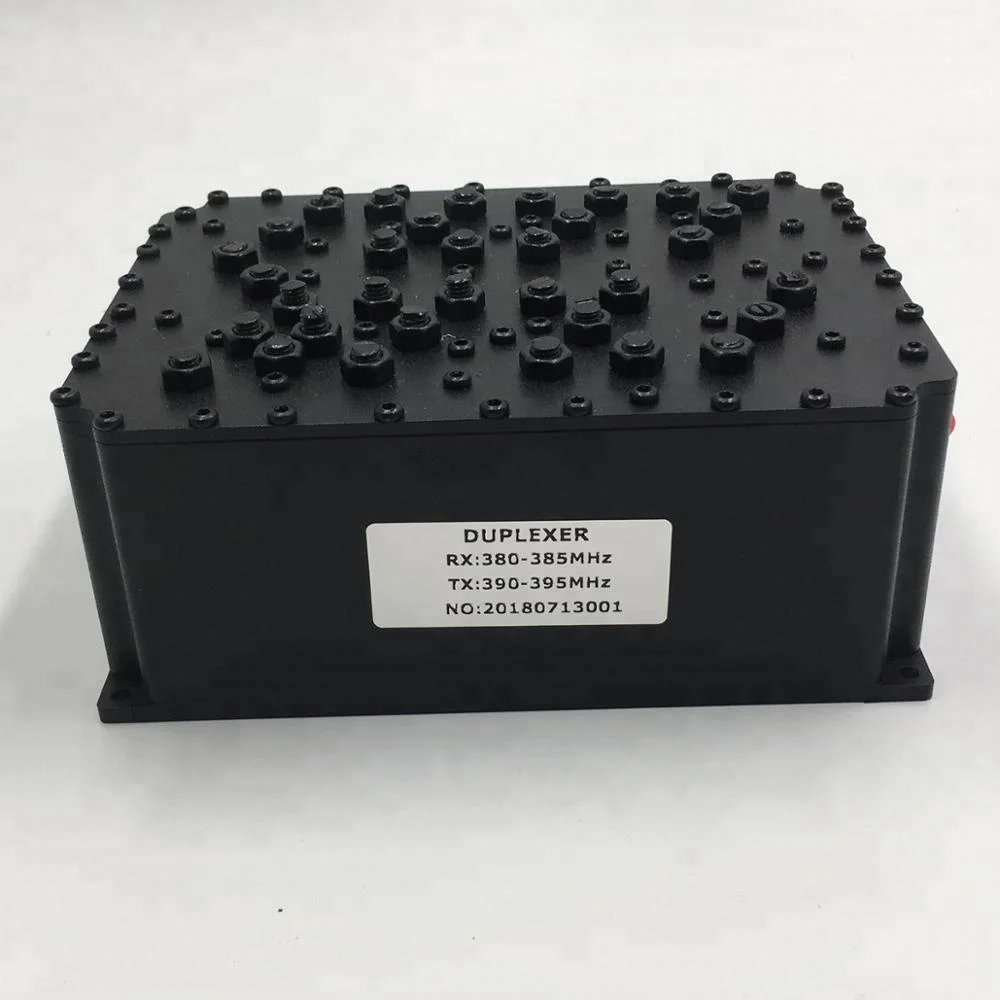 380-385/390-395MHz Duplex Bandpass Filter or Bandpass Duplexer for BDA