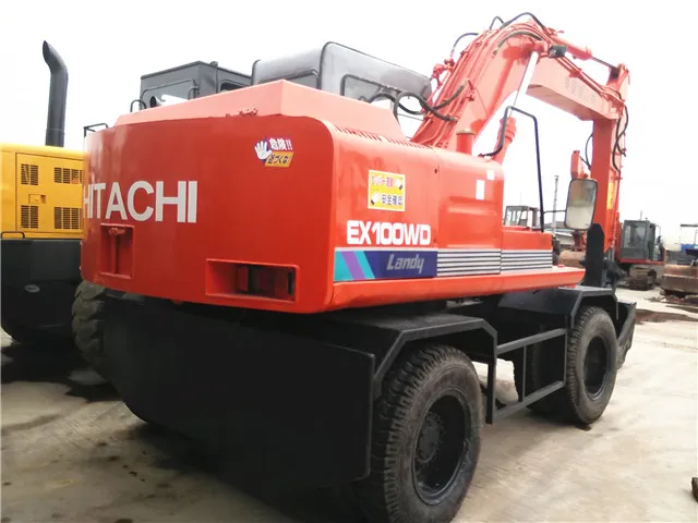 
Original Japan Hitachi EX100WD-1 Wheel Excavator, Hitachi EX100 Wheeled Excavator for sale,hitachi ex100wd-1 wheel excavator 