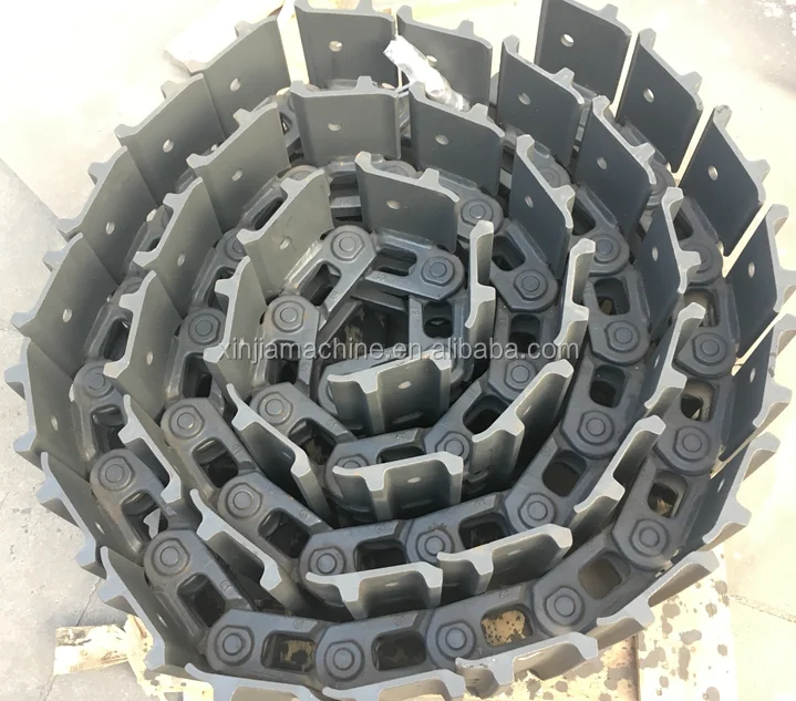 complete set track chain with shoes for mini excavator PC20 PC30 VIO30