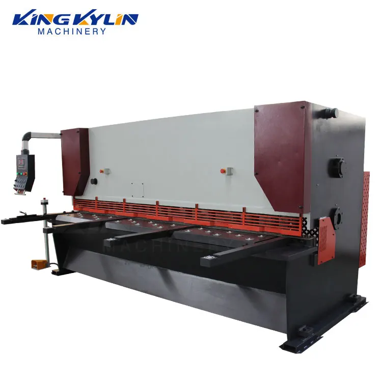 QC11Y 12x6000 automatic die cutting machine 7.5Kw hydraulic metal sheet plate shearing equipment